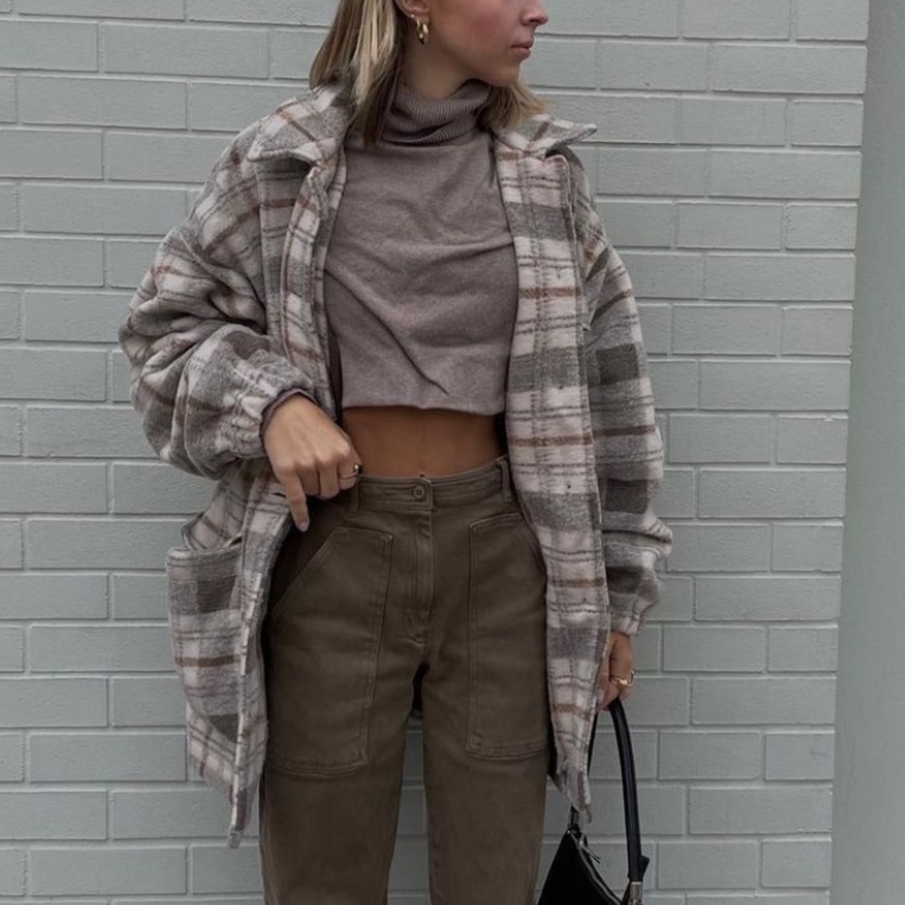 Target plaid jacket!